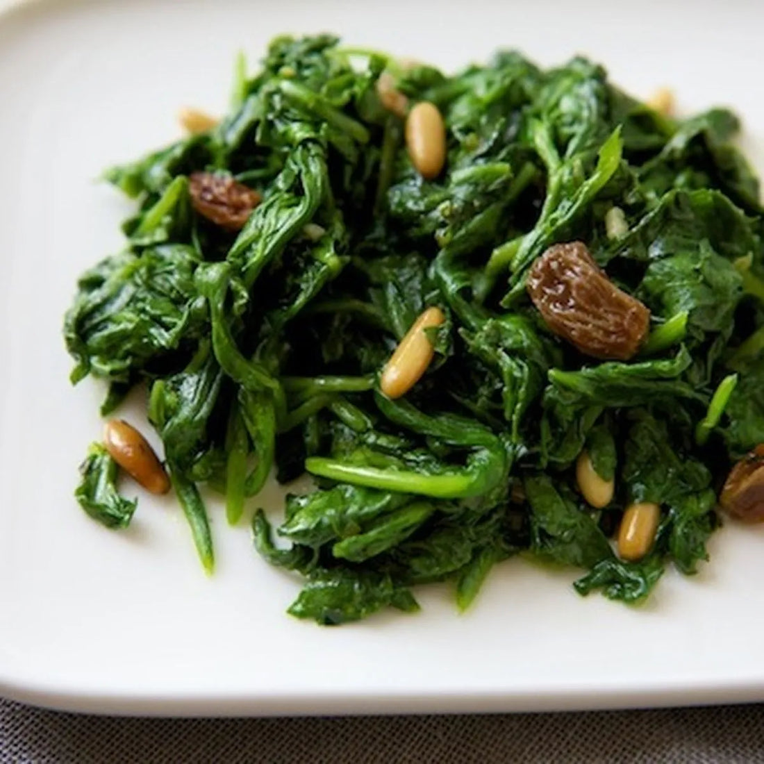 Spinach Alla Genovese