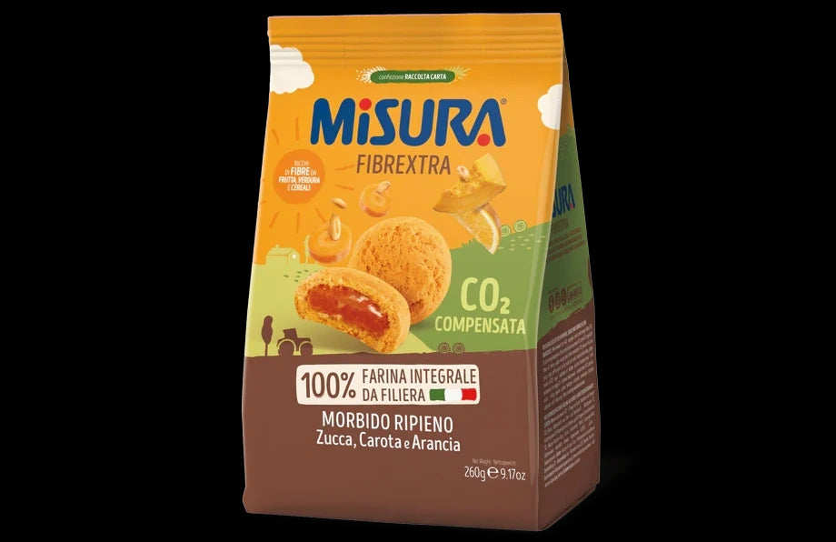Misura Biscotti Ripieni Arancia 260gr