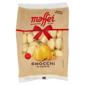 Maffei potato gnocchi 500g pouch with red ribbon, cream gnocchi visible through window