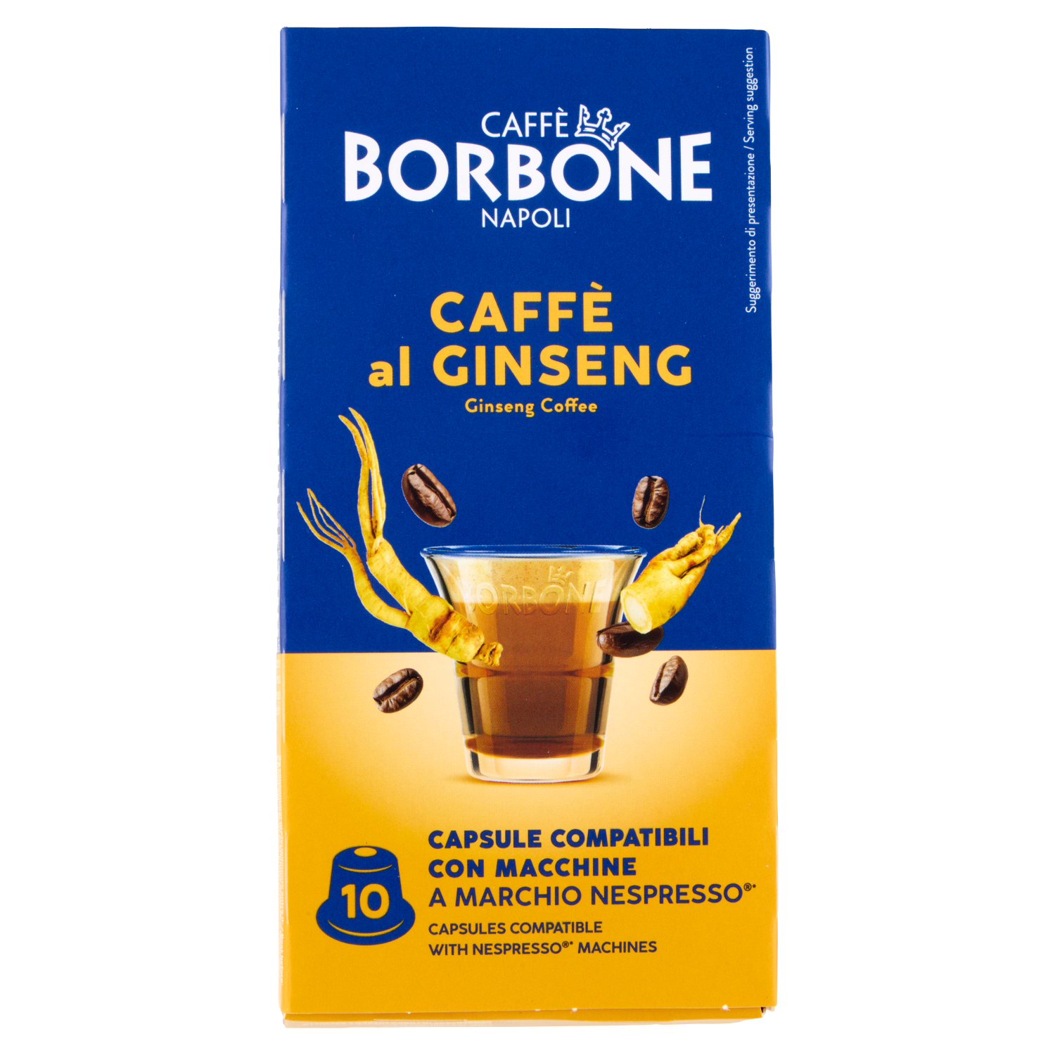 Borbone Ginseng Coffee Nespresso 65gr