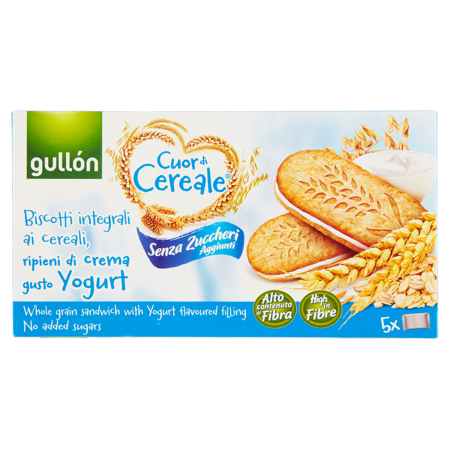 Gullon Cuore di Cereale Yogurt 220gr