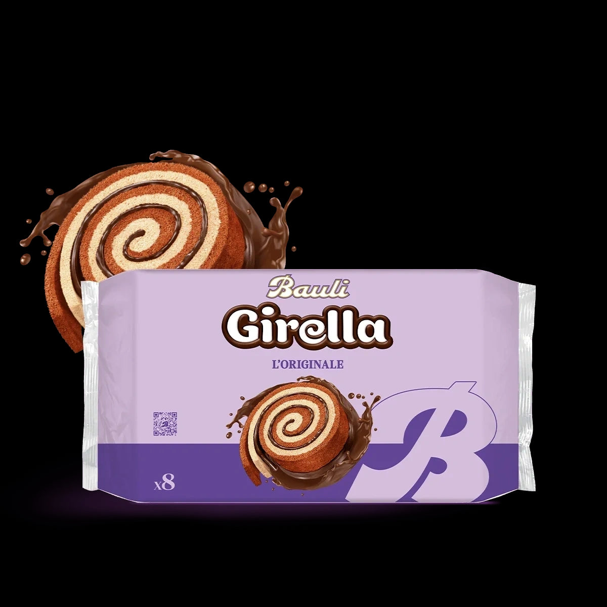 Bauli Snack Girella L Originale x8 280g