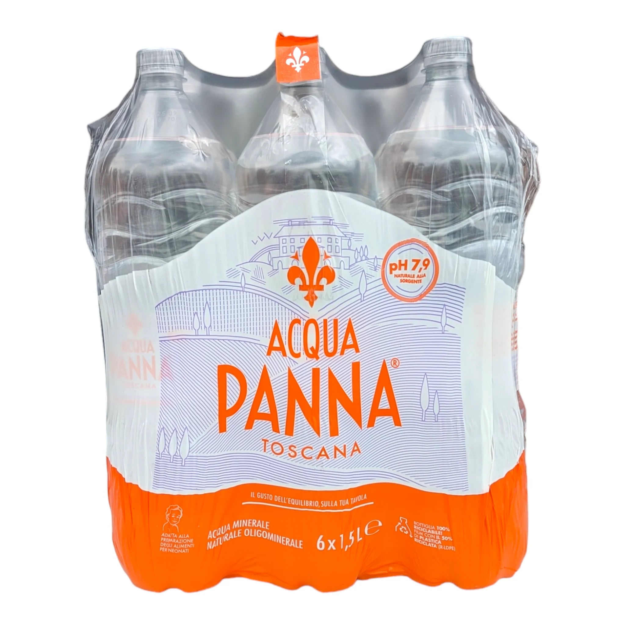 Water Panna Naturale 1.5L x6 Pack
