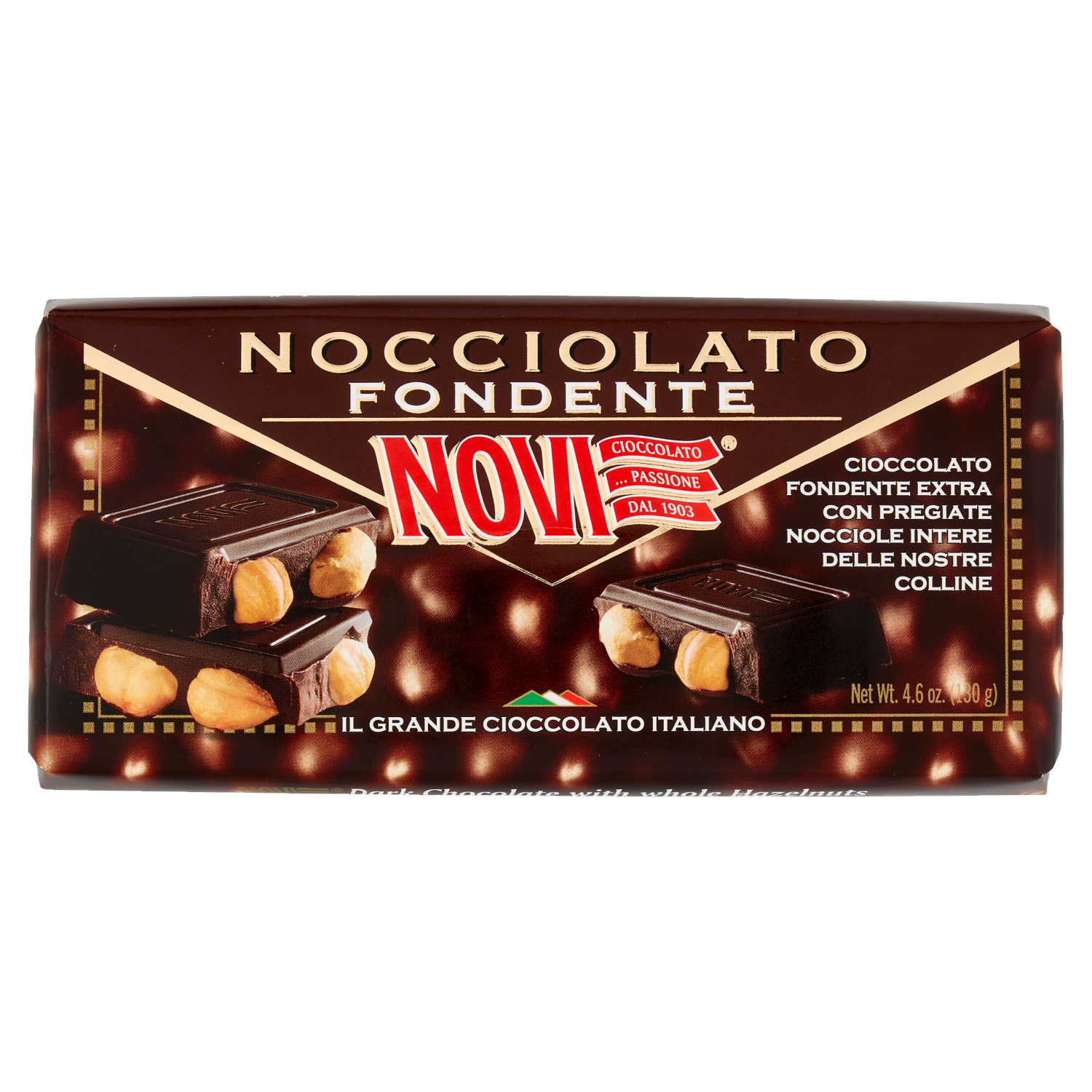 Novi Nocciolato Fondente 130gr