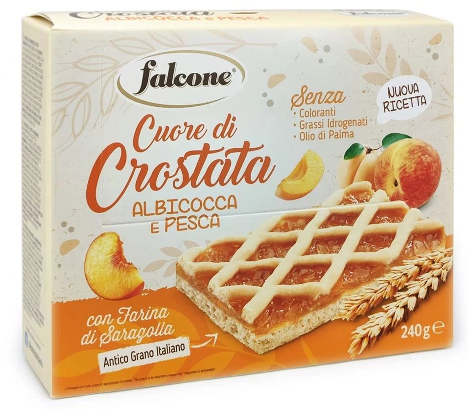 Falcone Crostana Albicocca 4x60gr