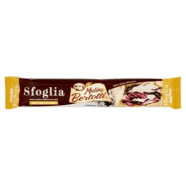 Sfoglia pasta sheet package by Mulino Bertotto, 275 g
