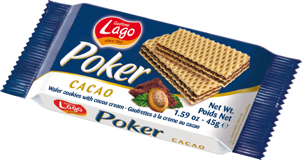 Lago Wafers Cacao 5x45gr