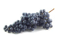 Dark blue grape bunch with stem