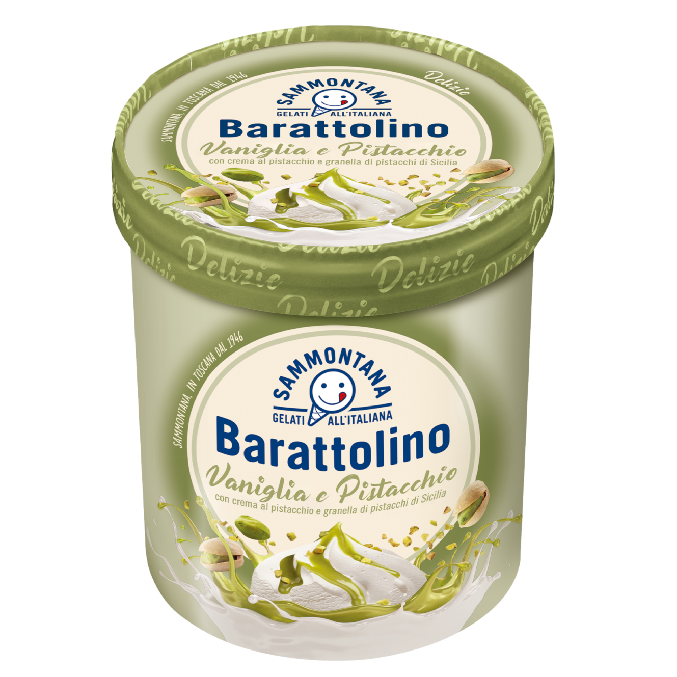 Sammontana Barattolino Pistachio Gelato 500gr