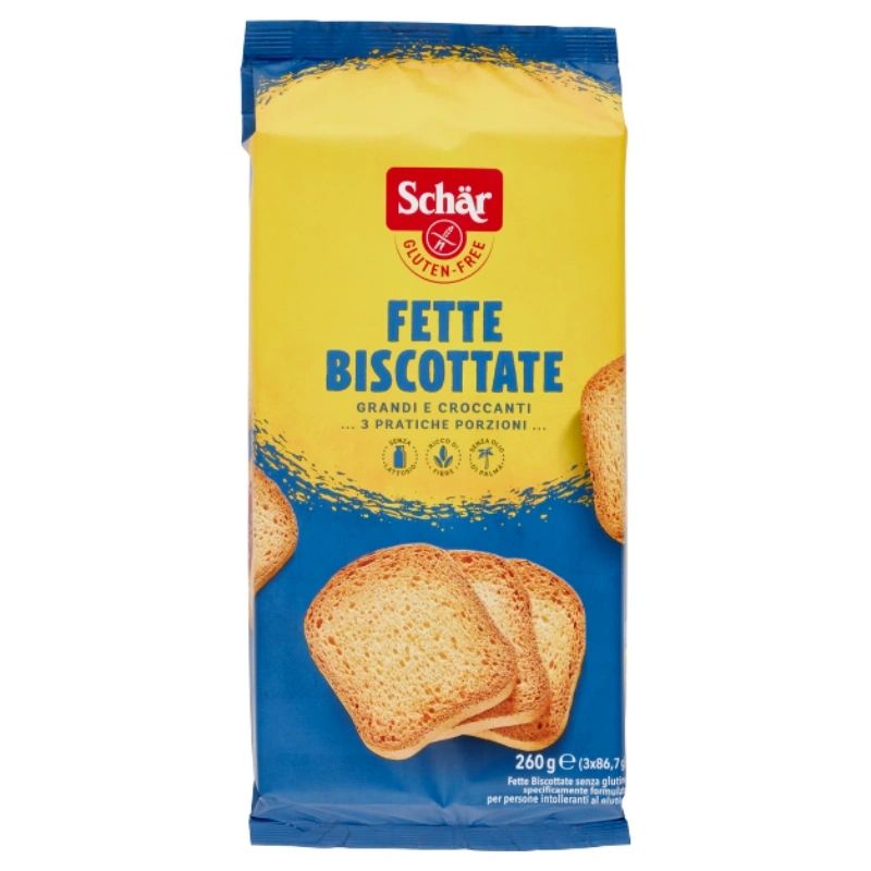 Schar Fette Biscottate g/f 250g