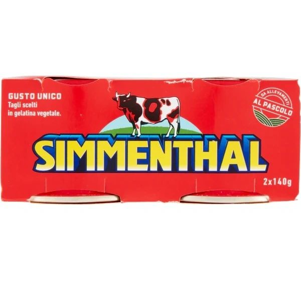 Simmenthal Jellied Beef 2x140gr