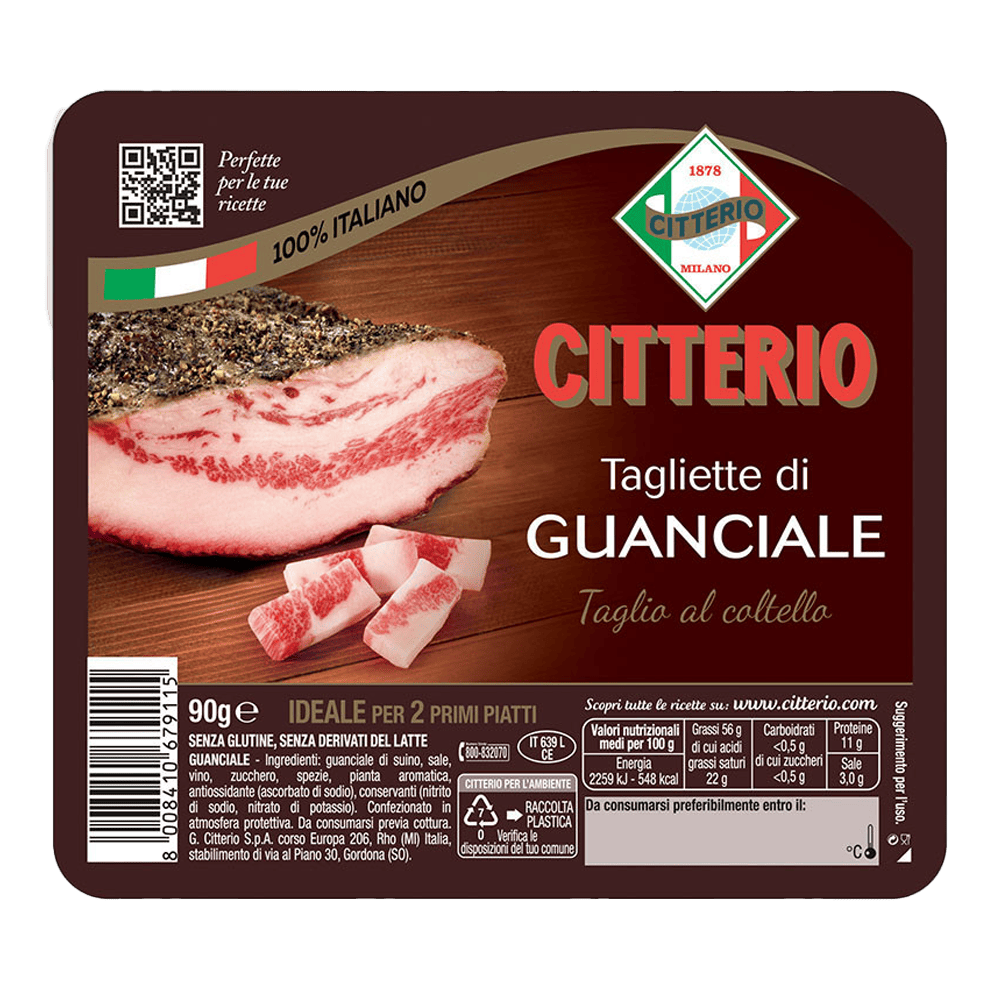 Citterio Guanciale 2x 125g