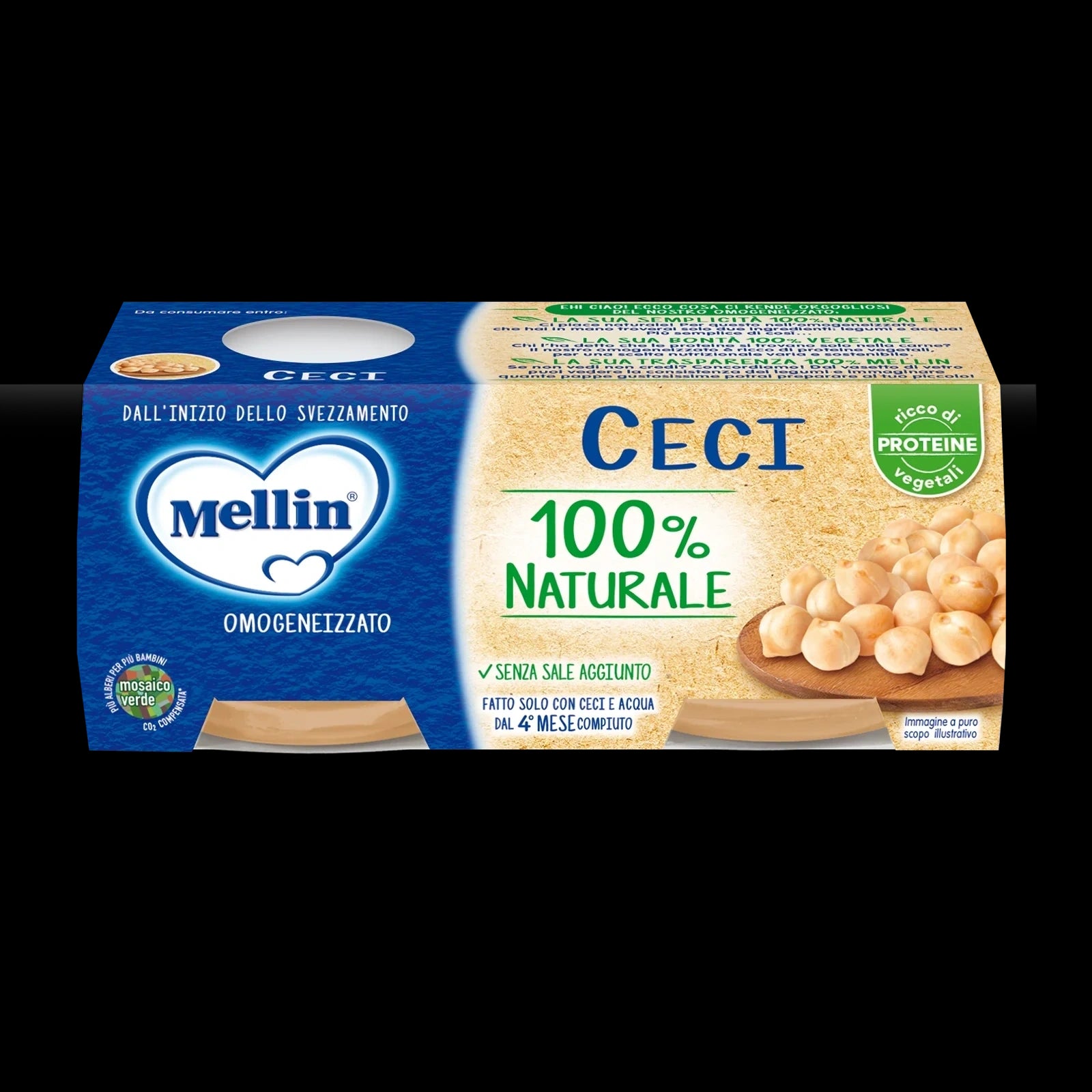 Mellin Fruit Ceci 2x80gr