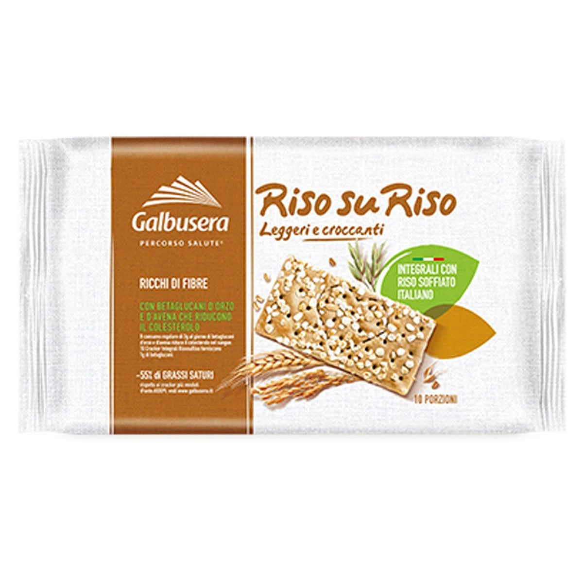 Galbusera Cracker Integrale Avena 5x40gr