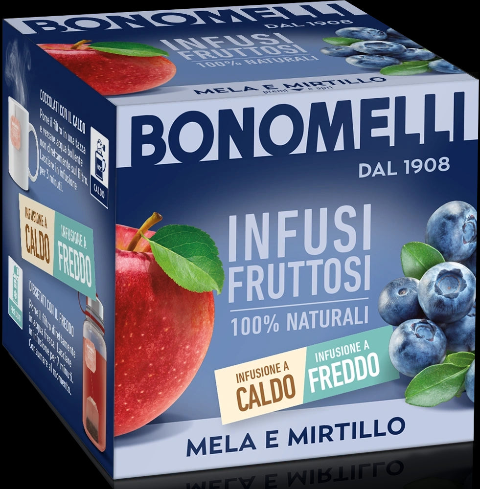 Bonomelli infused Mela & Mirtillo x10