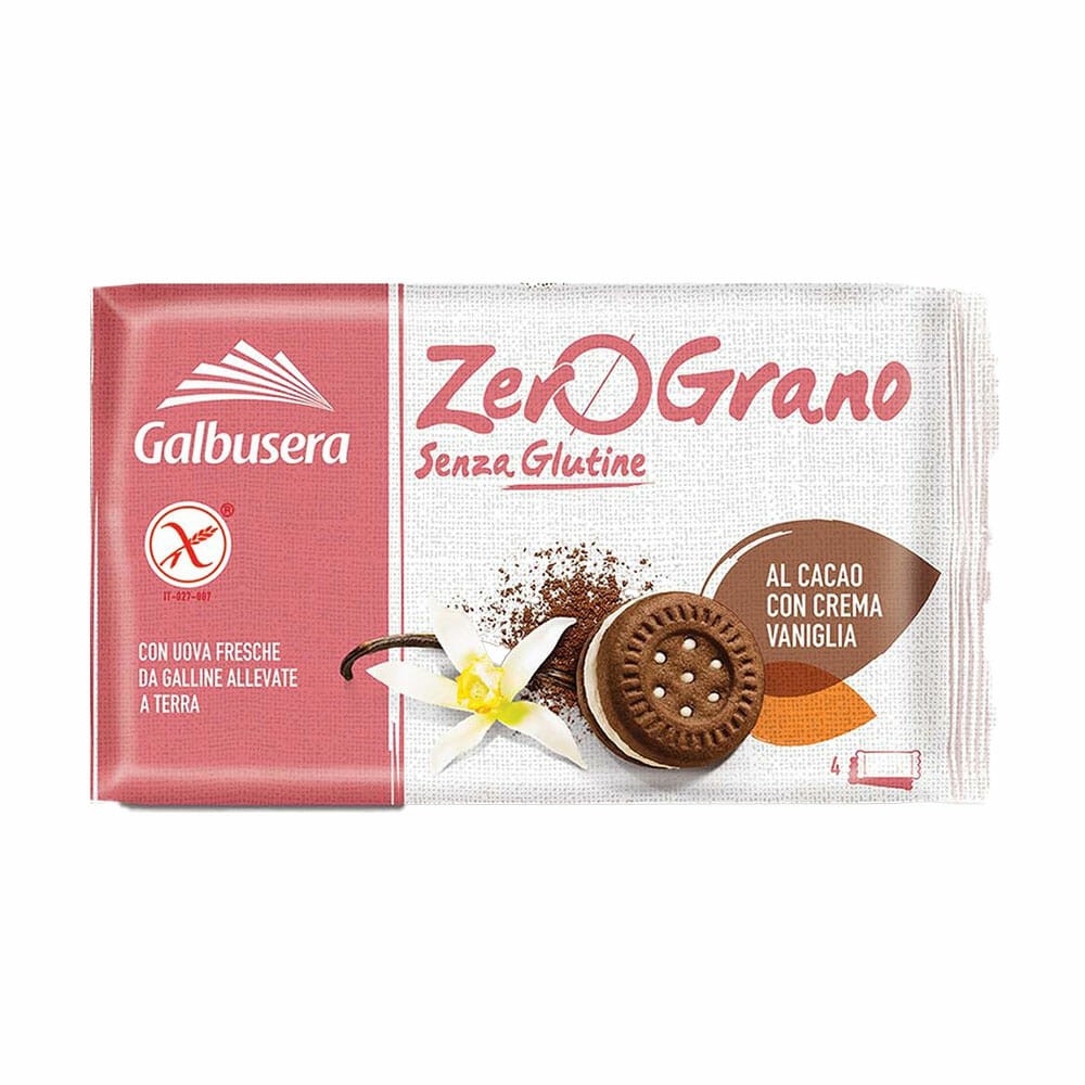 Galbusera Cacao e vaniglia  G/F 4x 160g