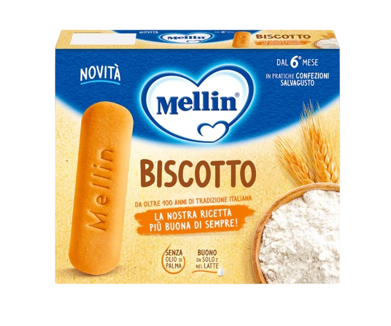 Mellin biscotti snack box with long biscuit sticks