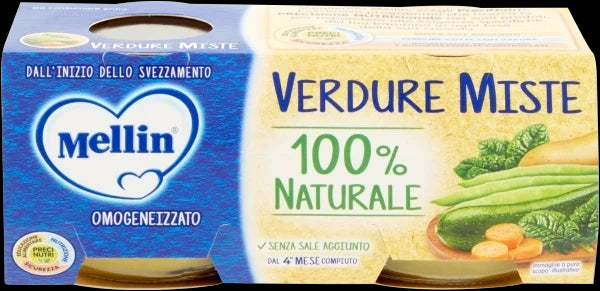 Mellin omo Mix Vegetable 2x100gr