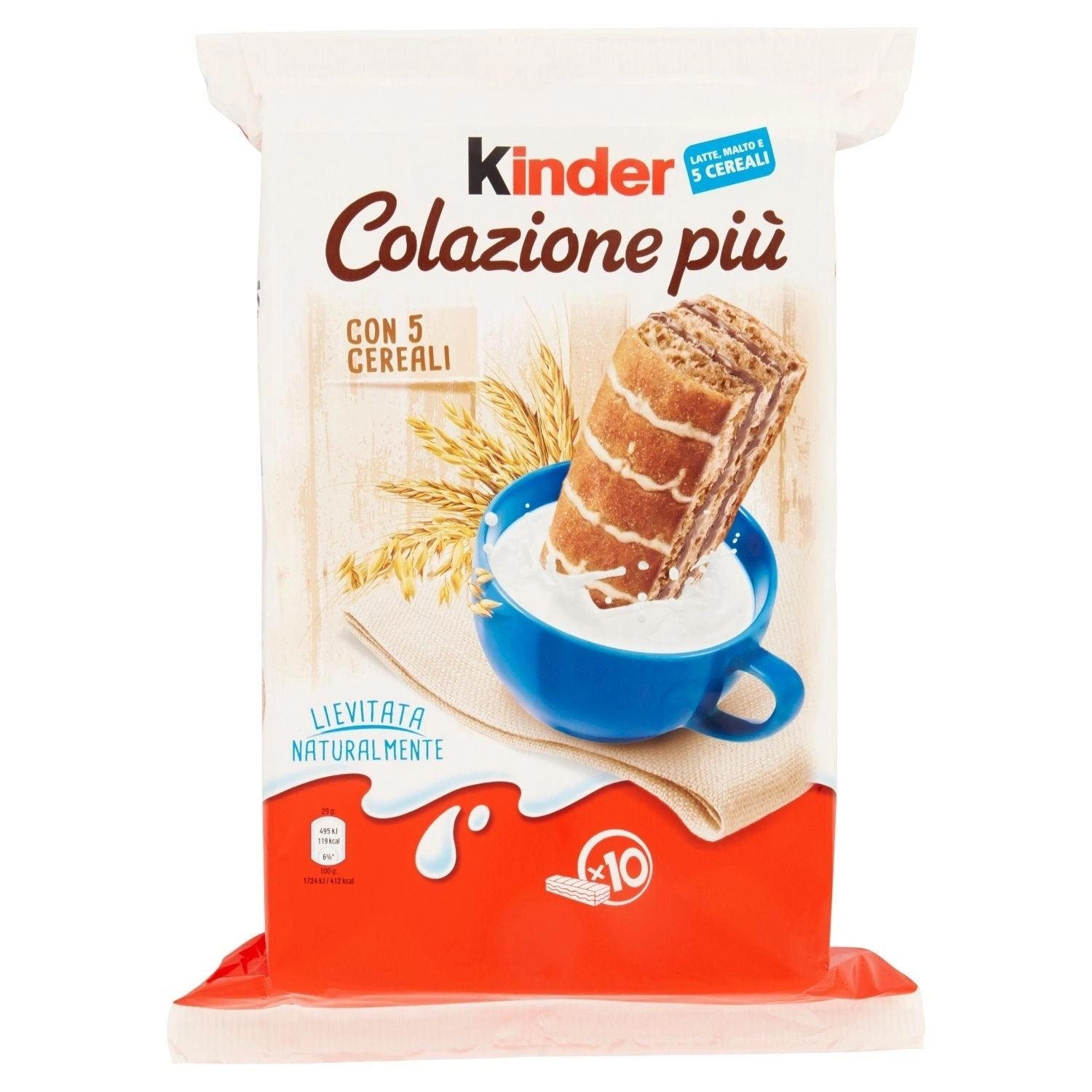 Kinder Colazione Più pack x10