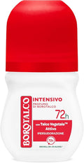 Borotalco roll-on deodorant with talc, 72h, Intensivo, 50 ml bottle