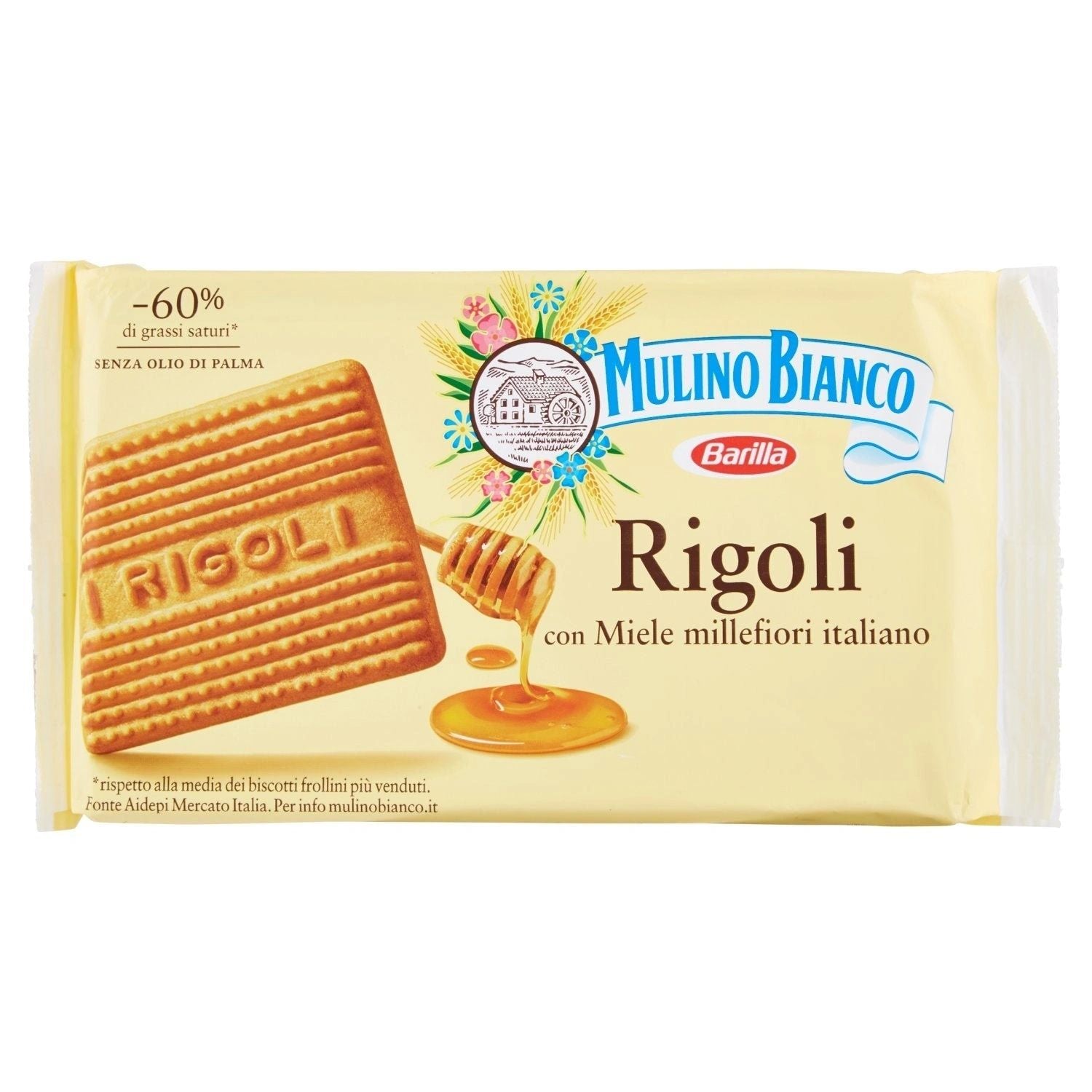 Mulino Bianco Cookies Rigoli 400gr
