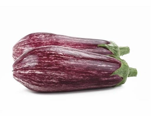 Aubergine Streaked 250g