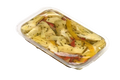 Sliced artichokes in oil, 250g plastic tray with vegetables and herbs