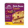 Galbusera BelleBuone blueberry biscotti pack in purple box, 200g