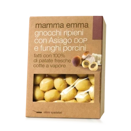 Mamma Emma Gnocchi con Asiago e Porcini