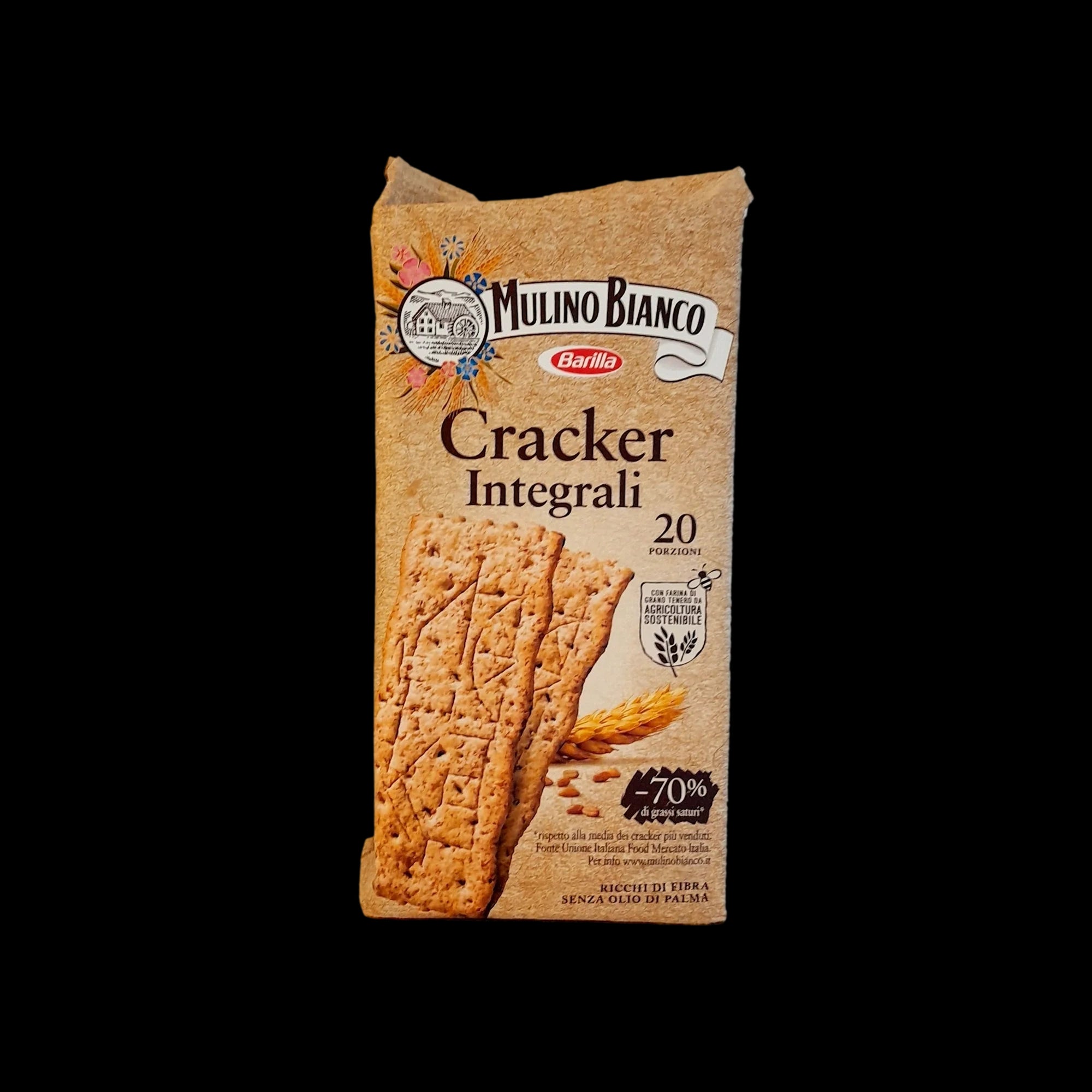 Mulino Bianco crackers wholewheat 500g