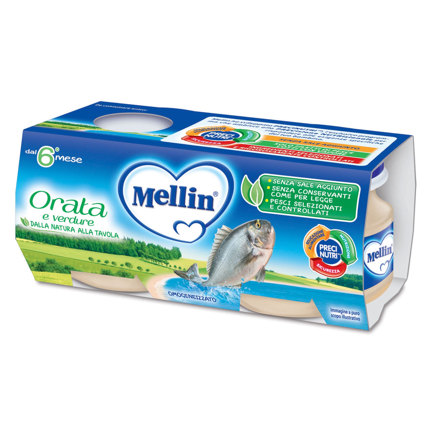 Mellin omo Orata 2x100gr