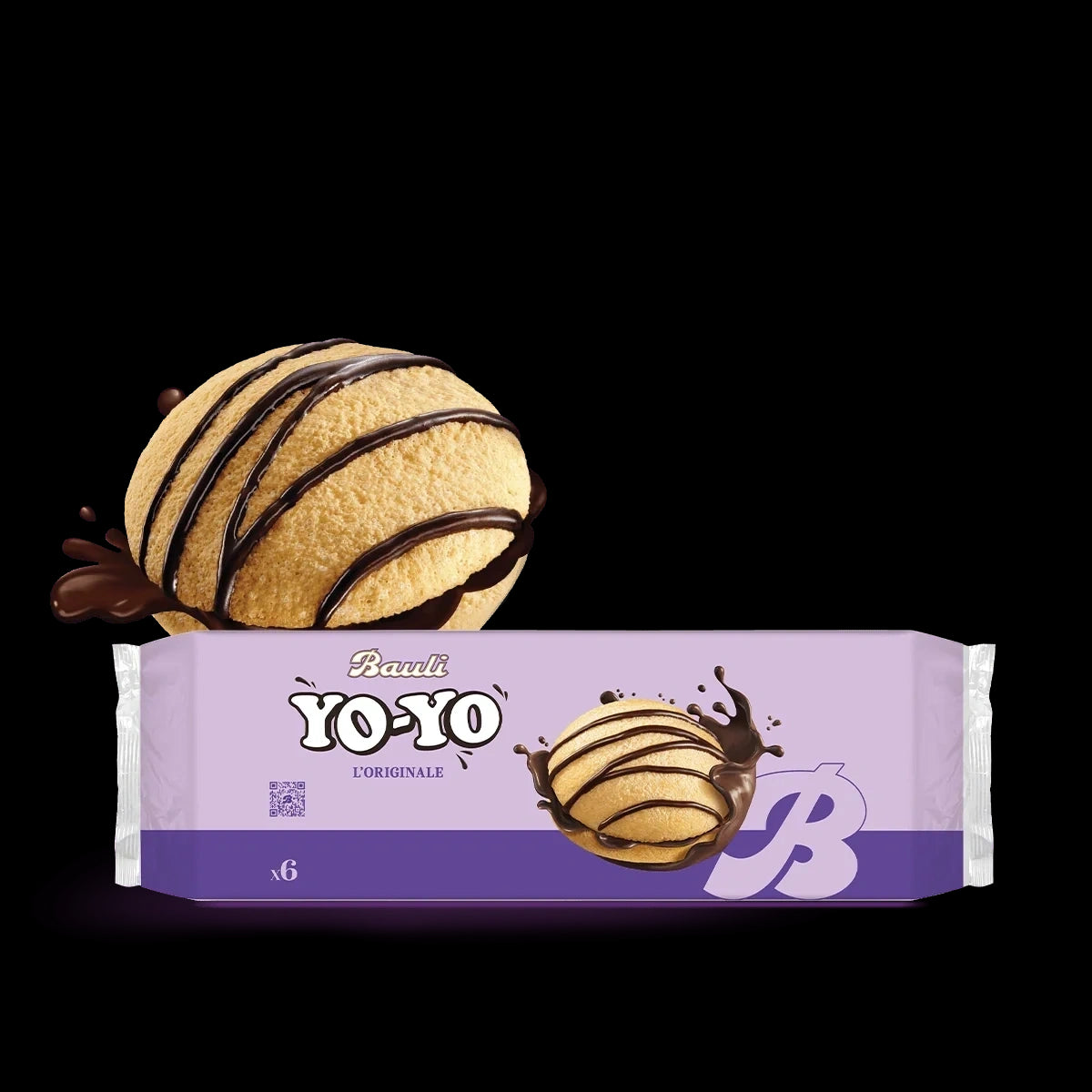 Bauli Snack Yo-Yo L Originale Choco x6 210g