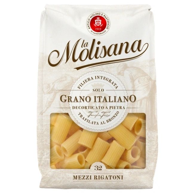 La Molisana Mezzi Rigatoni integrale 500gr