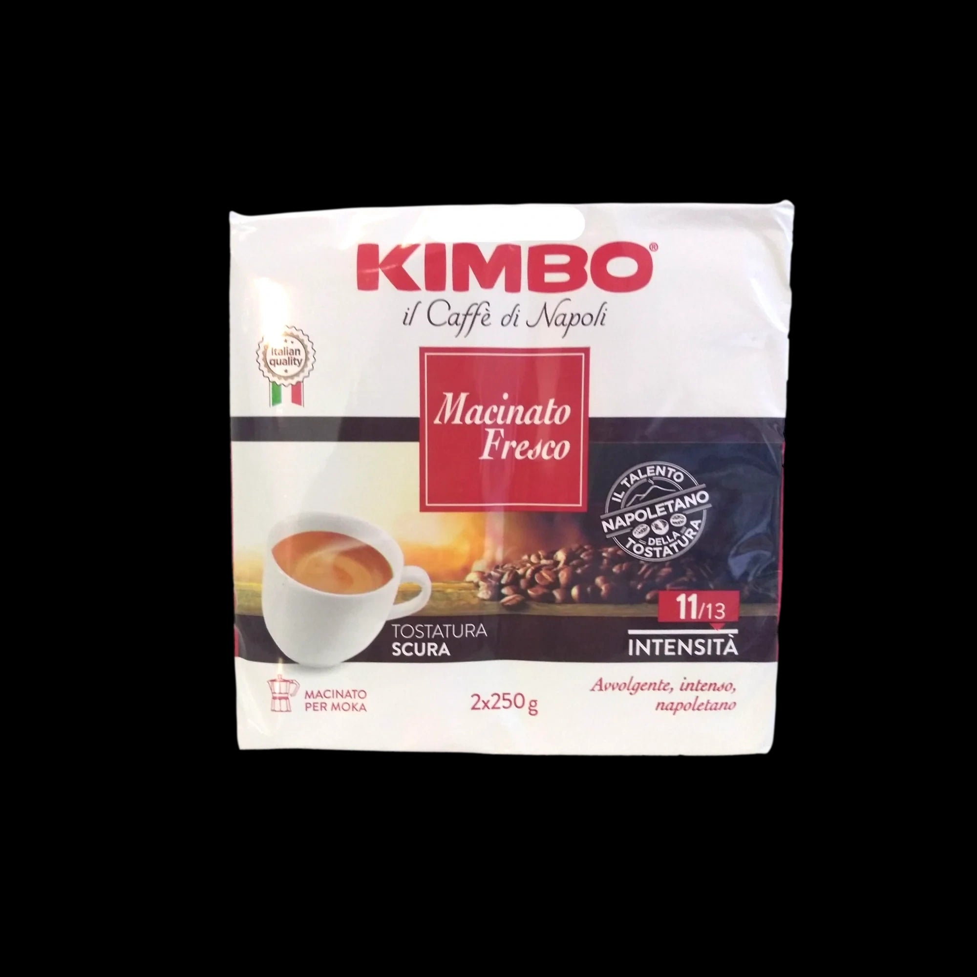 Kimbo Coffee Macinato Fresco x2