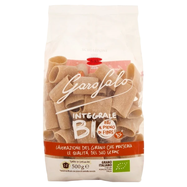 Garofalo Wholemeal Organic Schiaffoni 500g