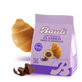 Bauli mini croissant classic chocolate cream pastry in purple bag with croissant pieces