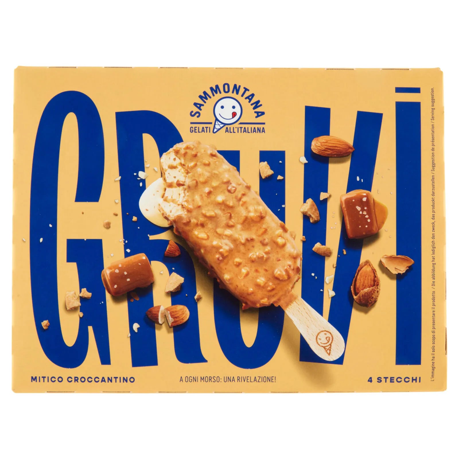 Sammontana Gruvi Croccantino Mitico 4x60g