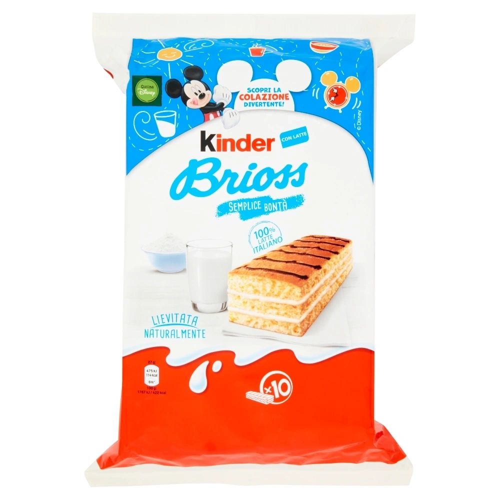 Kinder Brioss Milk 10xpack