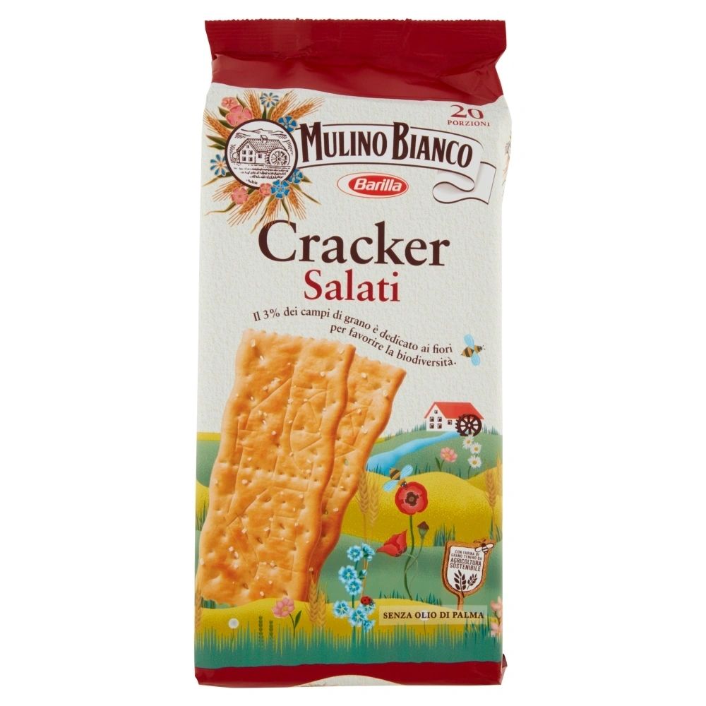 Mulino Bianco Crackers Salted