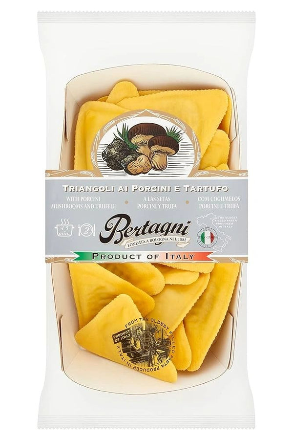 Bertagni Triangoli Al Porcini e Tartufo 250g