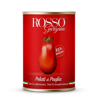 Rosso Gargano Pelati di Puglia 400gr