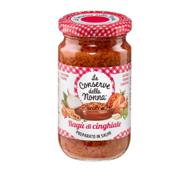 Conserve Della Nonna Ragu Di Cinghiale 190gr