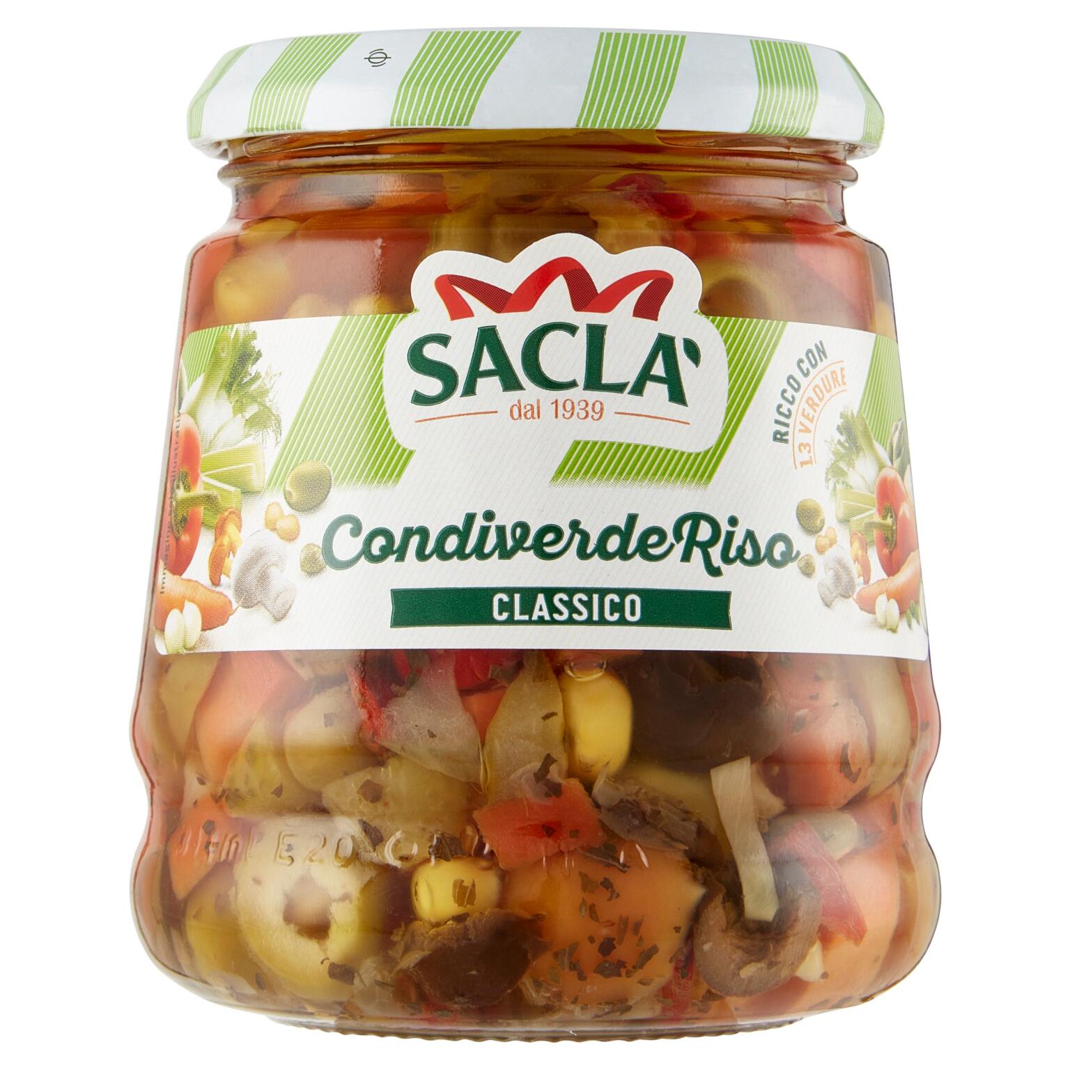 Sacla Insalata Di Riso Olio 290g