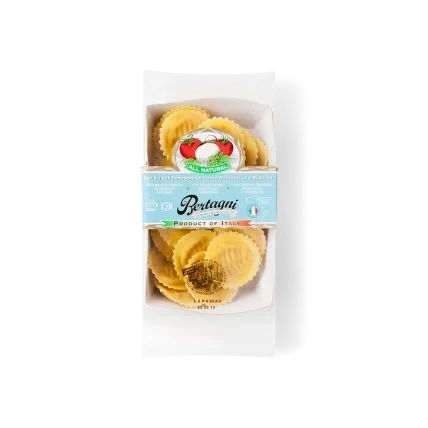 Bertagni Ravioli con Pomodoro e Mozzarella e Basilico
