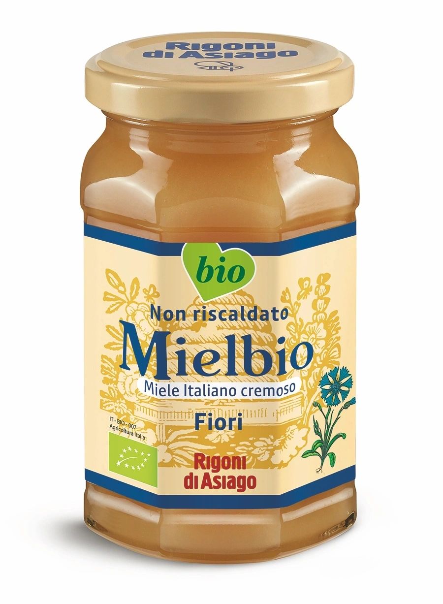 Rigoni organic wildflowers honey 300g