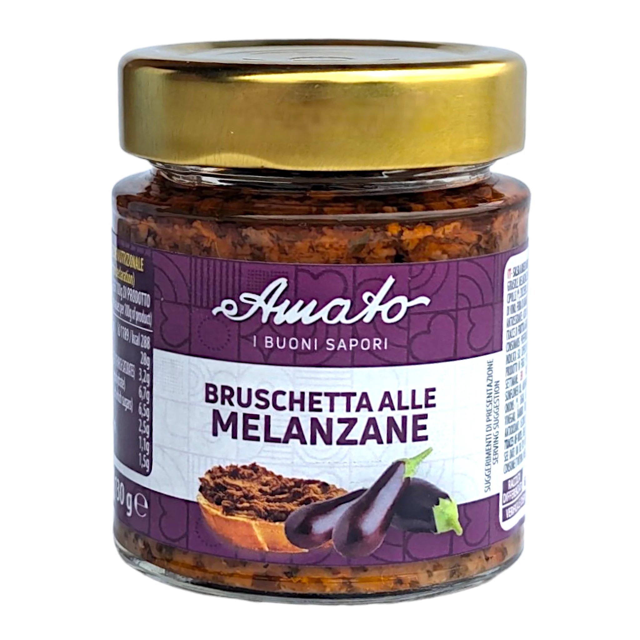 Amato Pate Aubergine 130gr
