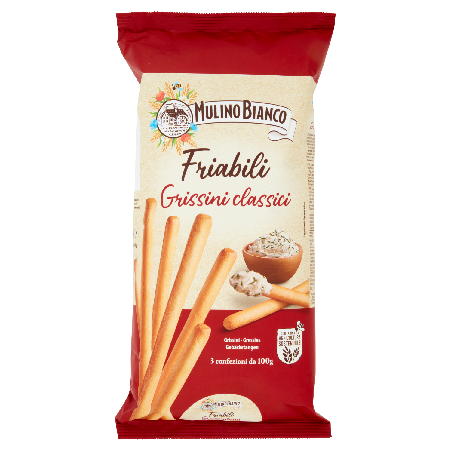 Mulino Bianco Grissini Friabili 300gr