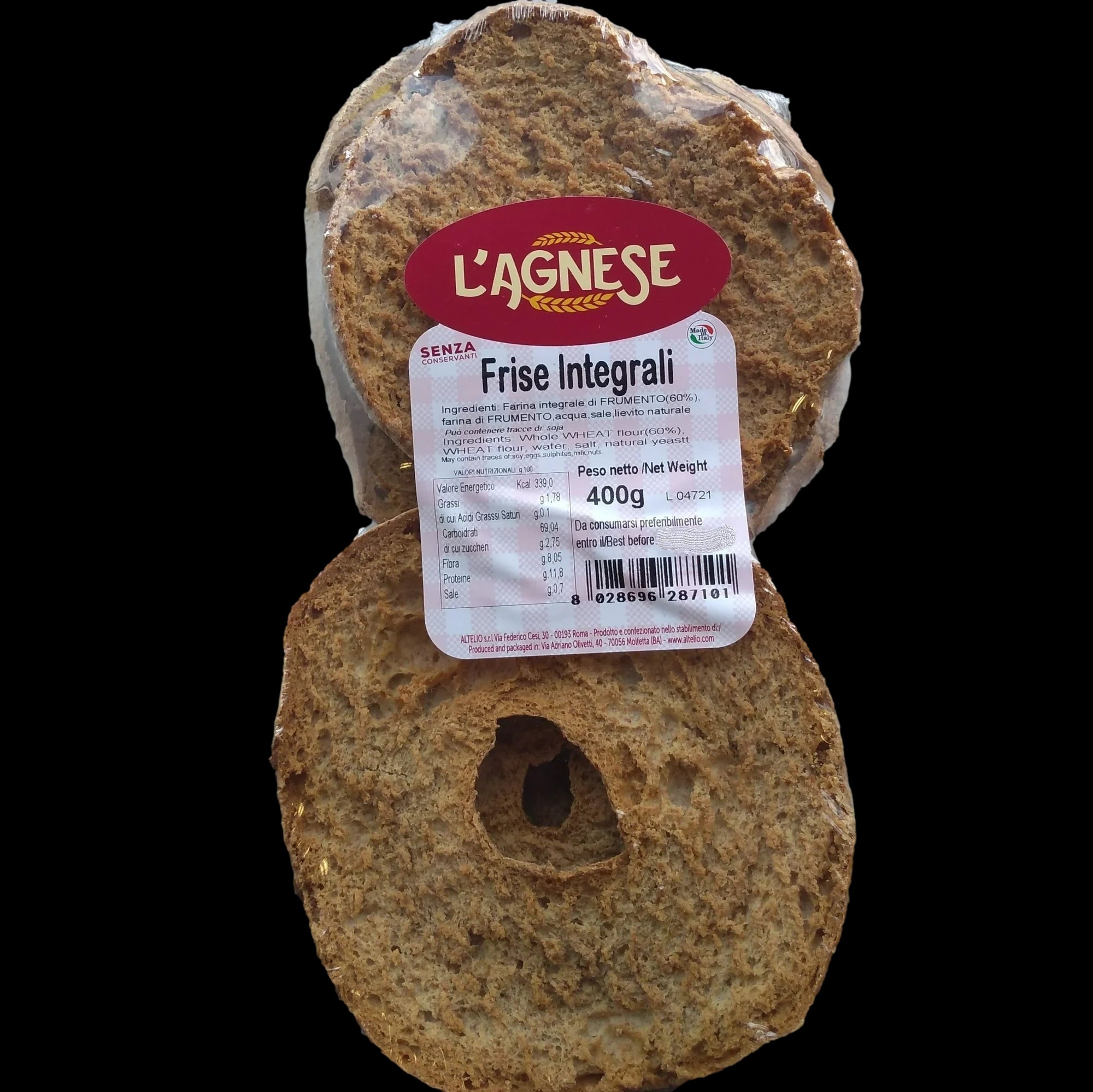 L`agnese Frise integrali 400g