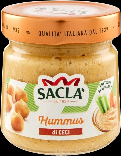 Sacla Sauce Hummus of Chickpeas Glass 190gr
