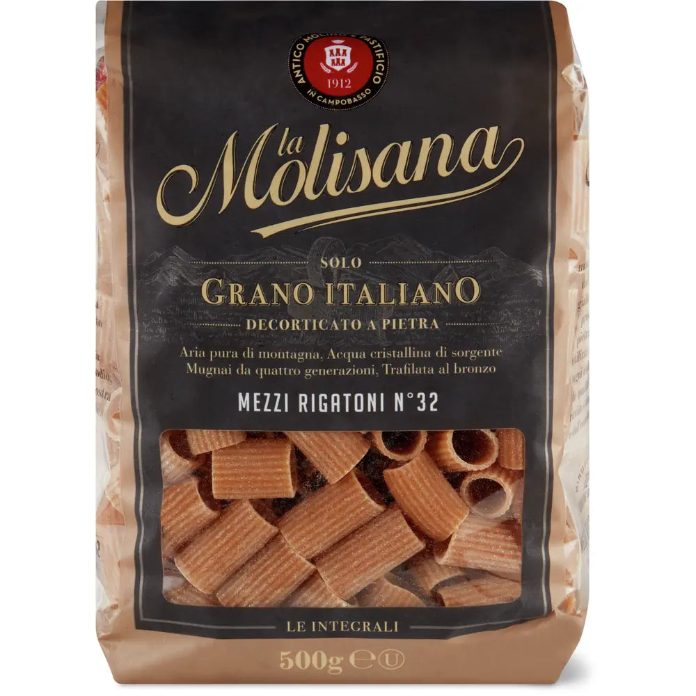 La Molisana Rigatoni n37 wholewheat